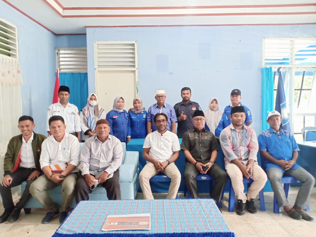Kolaborasi KPU dan BAWASLU Kota Tidore Kepulauan Gelar “LOLINGA” Pra Pemilu 2024