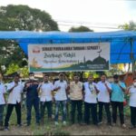 SEPAKAT PT. Antam UBPN Sultra dan Malut Bagi Takjil Ramadhan