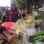 Jelang Idul Fitri, Pendapatan Penjual Daun Ketupat Meningkat