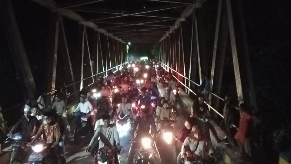 SPMMT Malut bersama Masyarakat Morotai Timur Gelar Pawai Takbiran