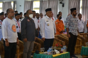 Wali Kota Tidore Buka Rakor Penanggulangan Bencana