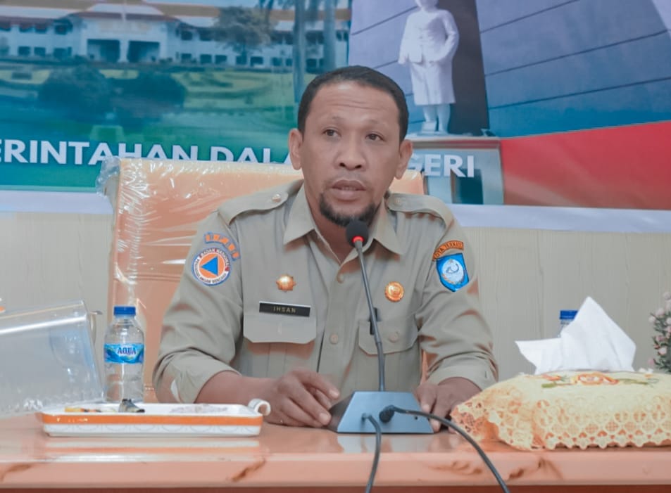 BPBD Kota Ternate Imbau Agar Masyarakat Lebih Hati- Hati Dengan Cuaca Saat Ini