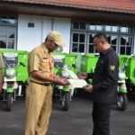 Dukung Pelayanan, Kota Tidore Tambah 1 Unit Mobil Damkar dan 10 Unit Motor Sampah