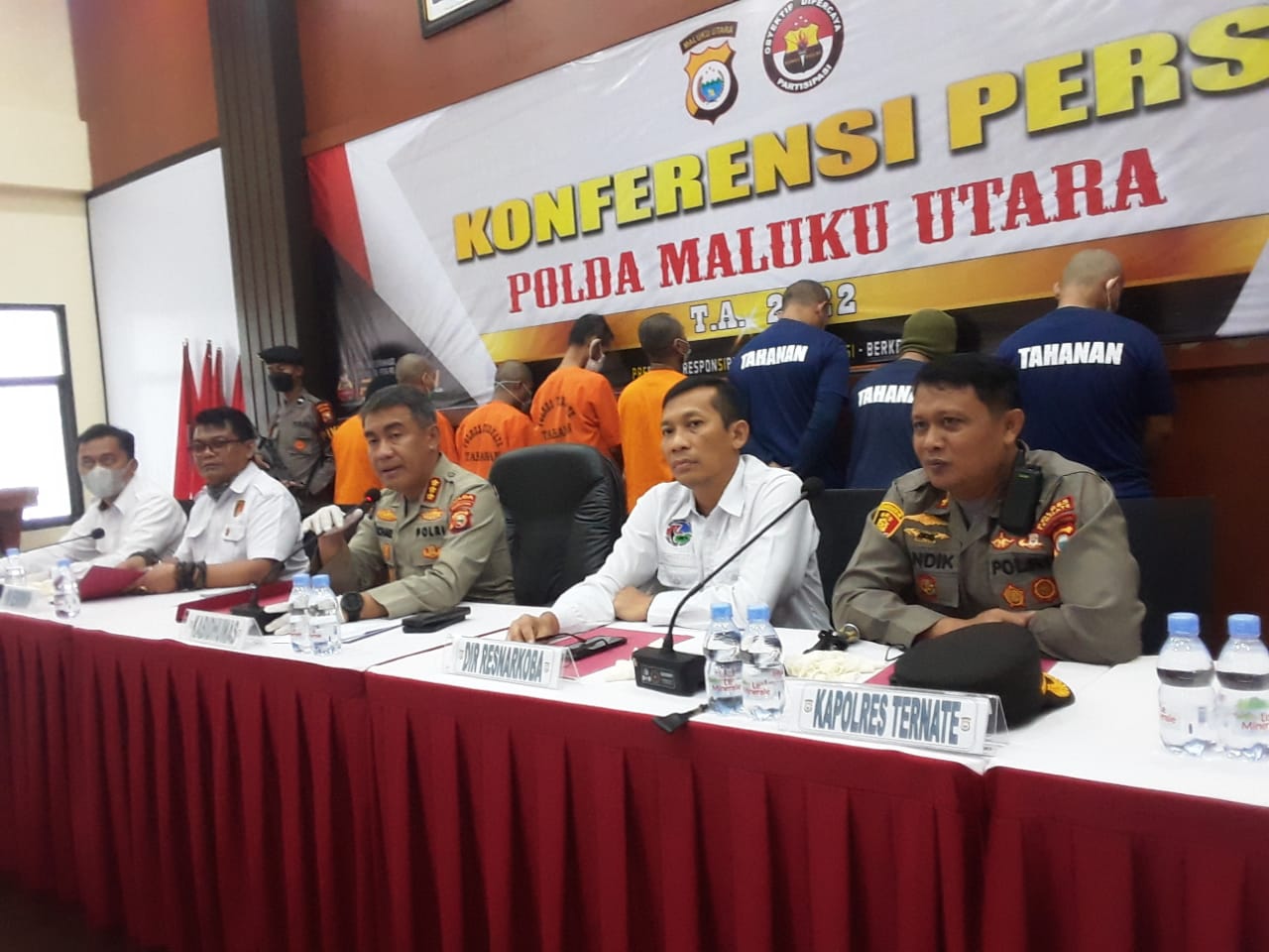 Polda Malut Kembali Berhasil Amankan Pelaku Kasus Judi, Miras dan BBM