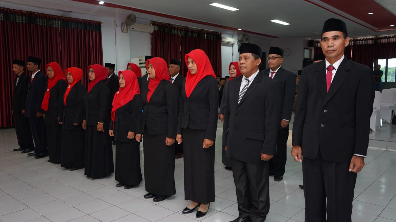 Sebanyak 18 Kepsek di Kota Tidore Resmi Dilantik