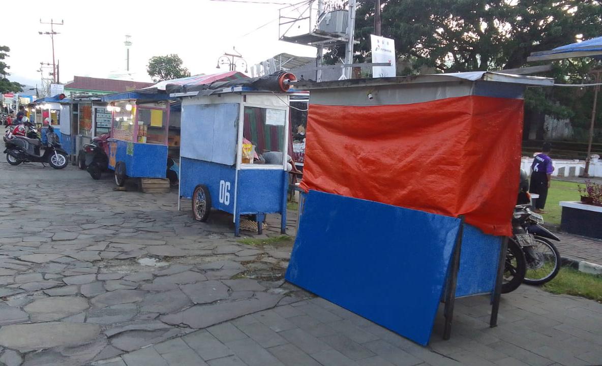 Direlokasi di Lokasi Benteng Oranje, Sejumlah Pedagang Pilih Tidak Berjualan