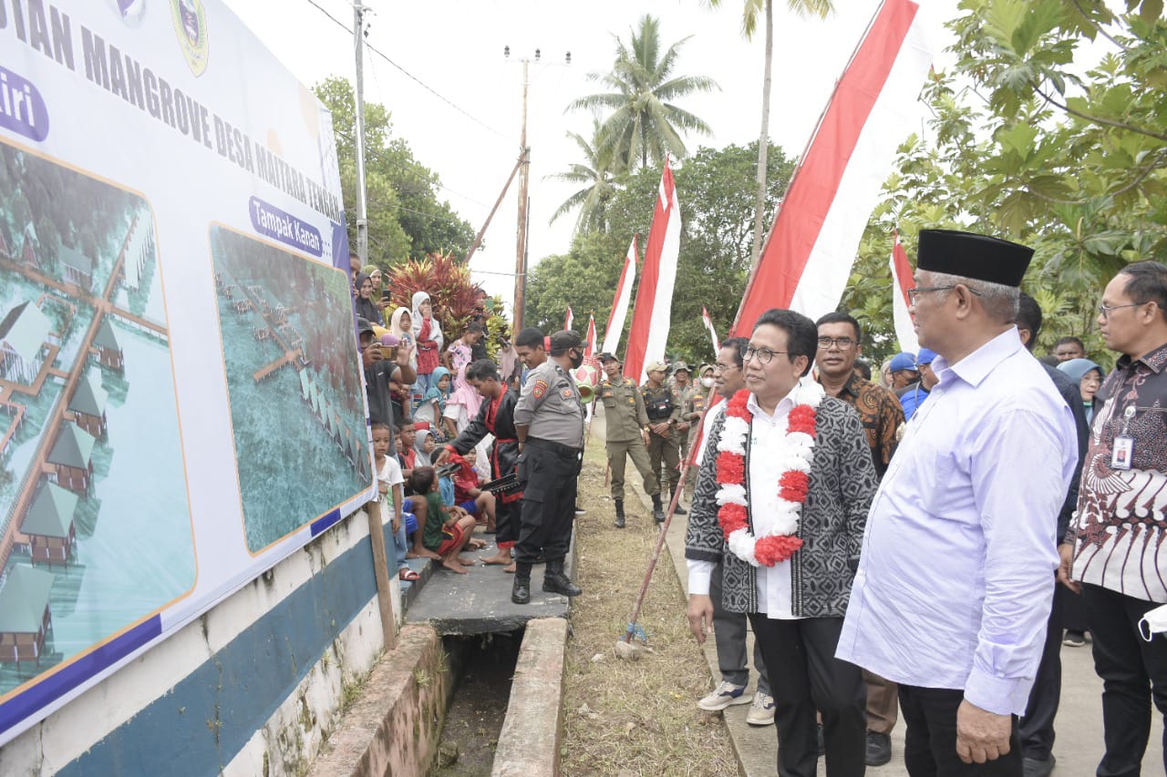 Kuker di Pulau Maitara, Menteri Desa PDTT RI Didampingi Wali Kota Tidore
