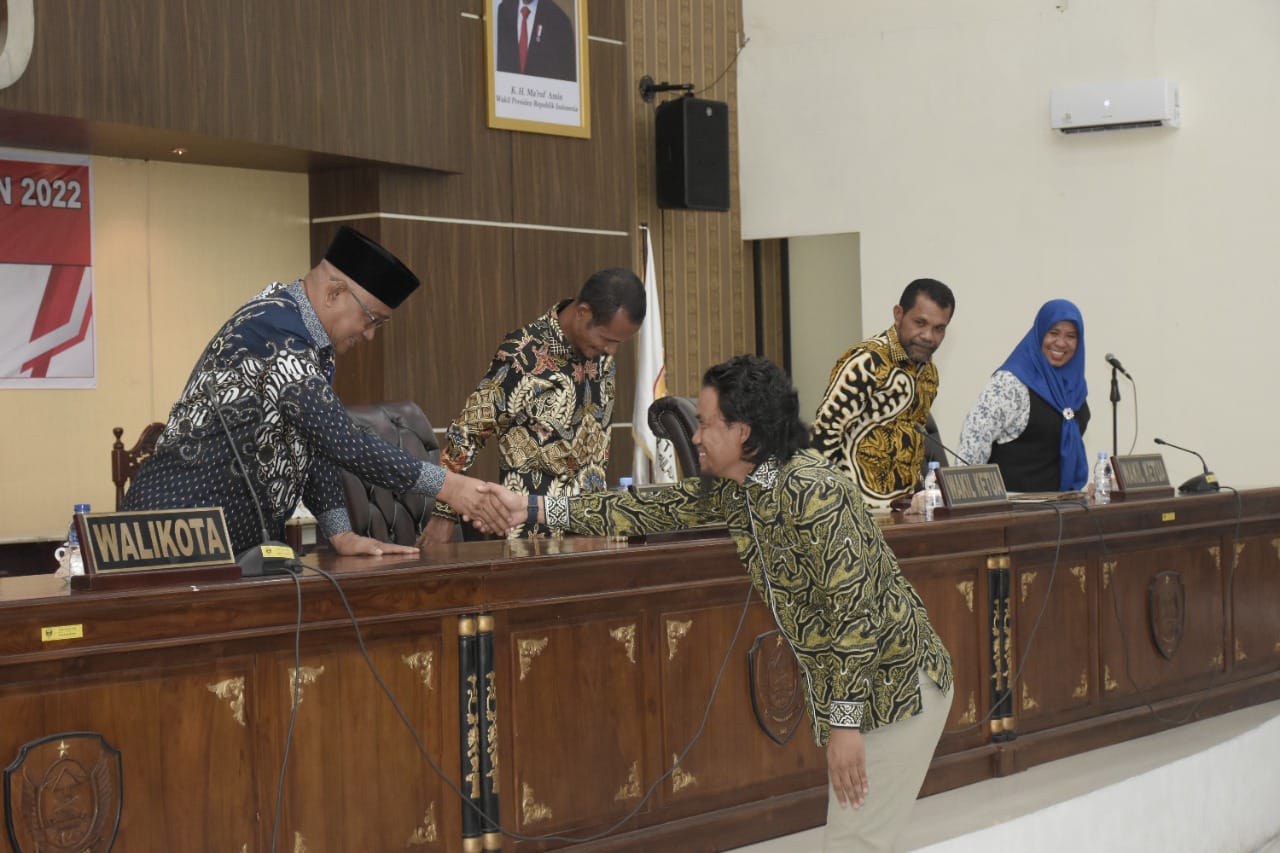 Ini Pandangan Fraksi DPRD Tidore Atas Ranperda APBD 2023 dan Nota Keuangan