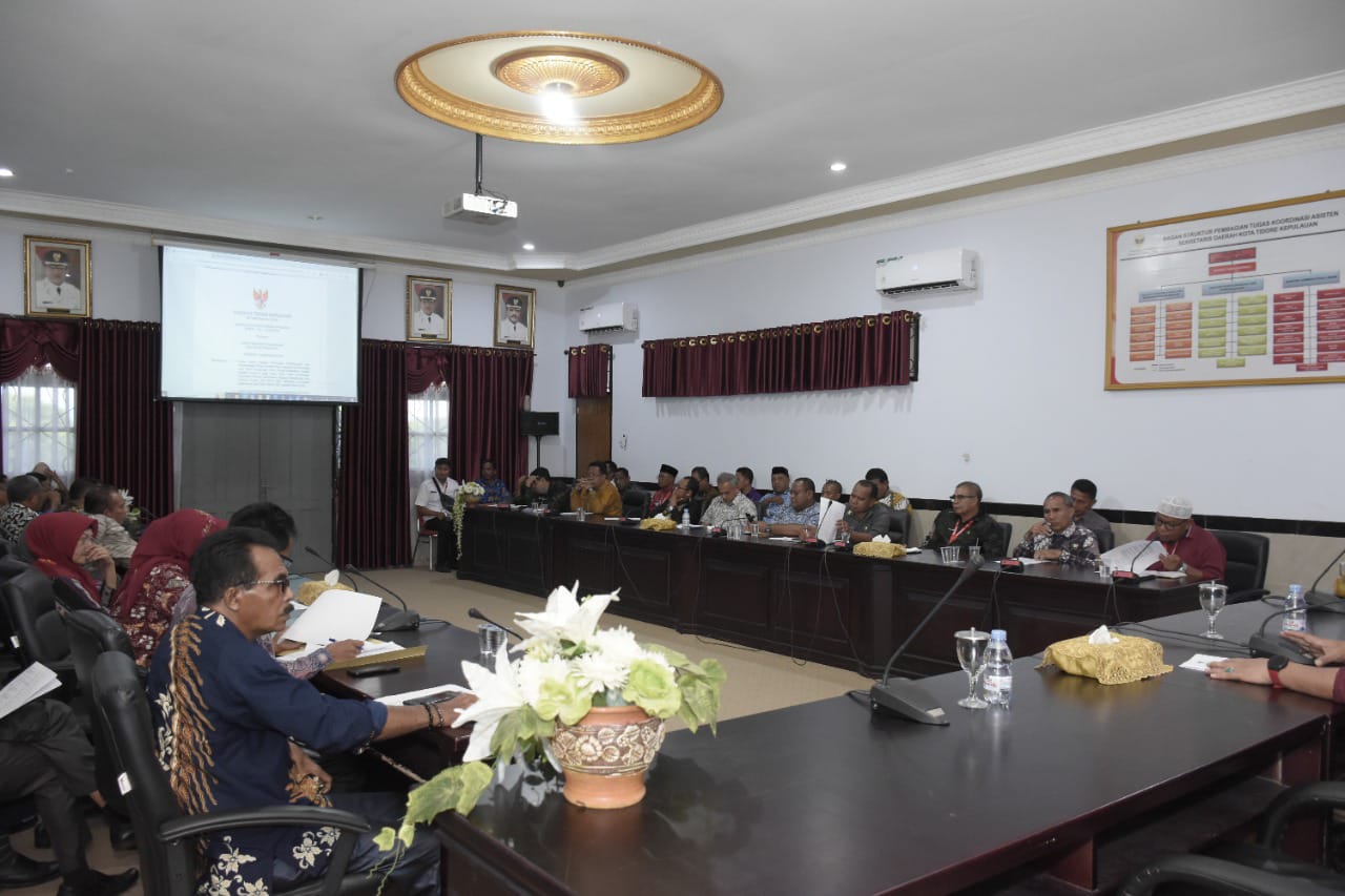 Jelang Sail Tidore 2022, Sekda Pimpin Rapat Panitia Persiapan