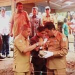 Bupati Ubaid Letakan Batu Pertama Pembangunan Gereja Kibaid Jemaat Buli