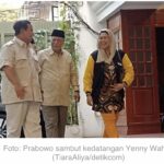 Prabowo Terima Kunjungan Putri Presiden ke 4 Yenny Wahid