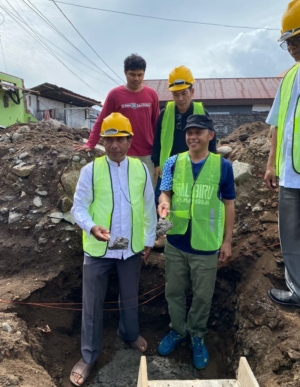 Kantor Pusat PW Muhammadiyah Malut Mulai Dibangun