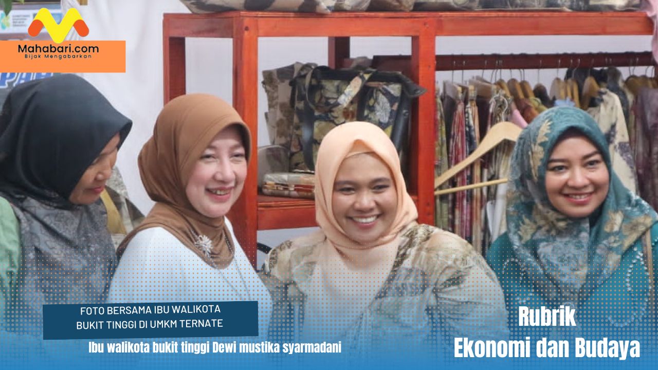 Sarasehan Ibu Walikota Se Indonesia “Mayana Ecoprint Diminta Beri Pelatihan Di Bukit Tinggi