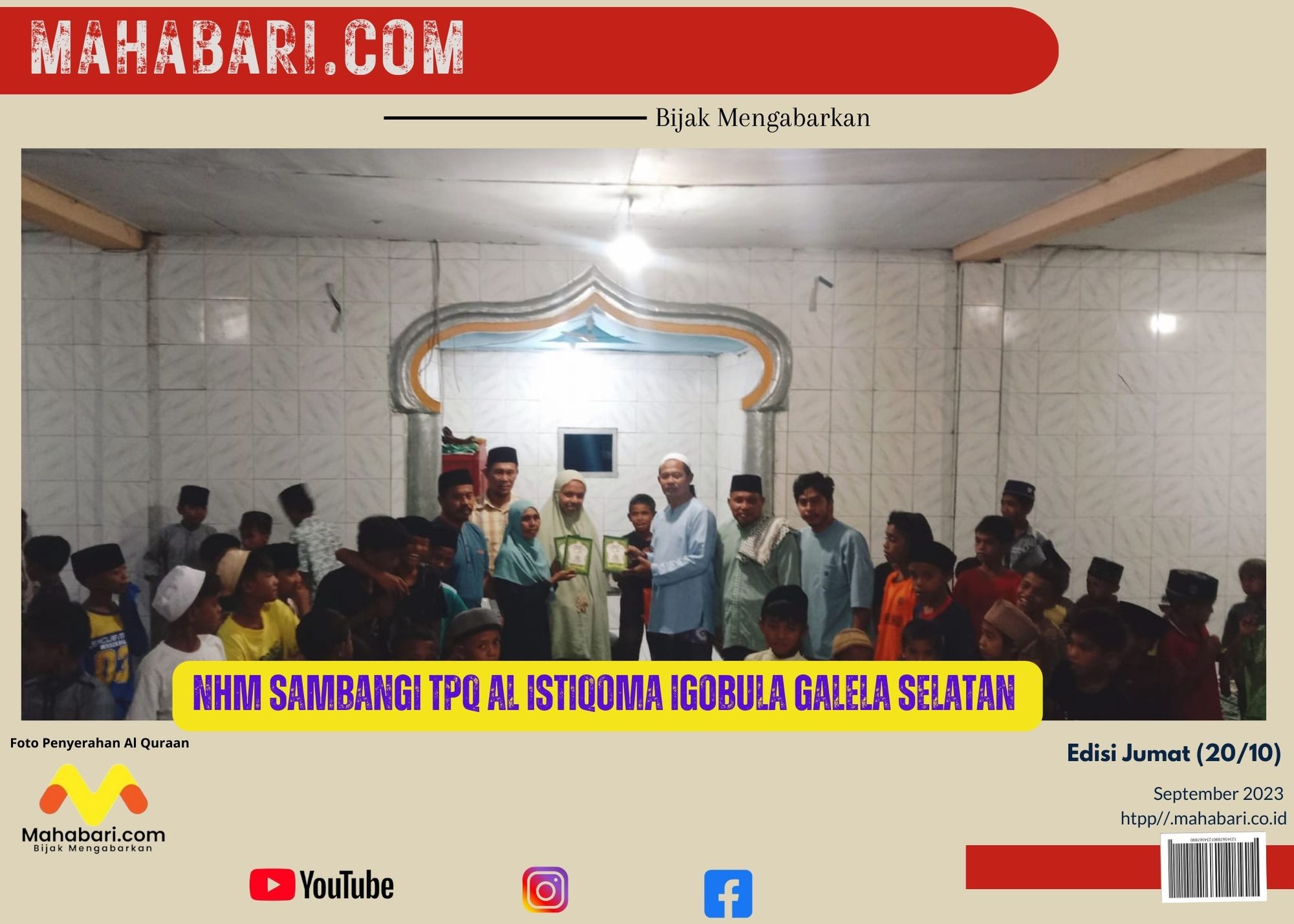 NHM Sambangi TPQ Al Istiqoma Igobula Galela Selata