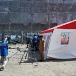 Dinsos Mendirikan Tiga Unit Tenda Evakuasi Korban Kebakaran Bastiong Ternate