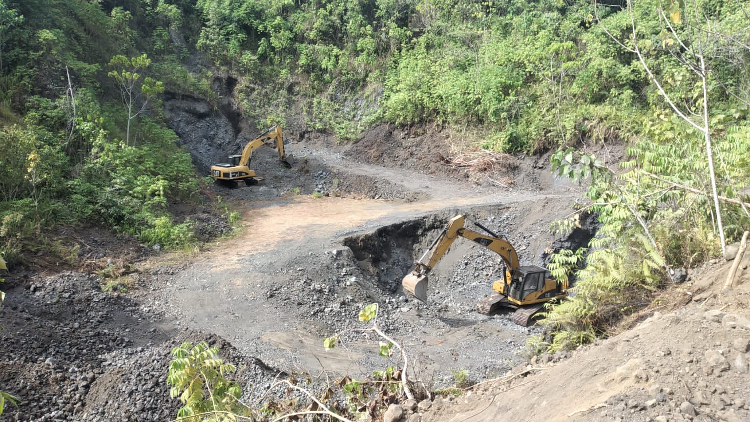 Galian C Bebas Operasi Tanpa Kantongi Izin di Galela Halut