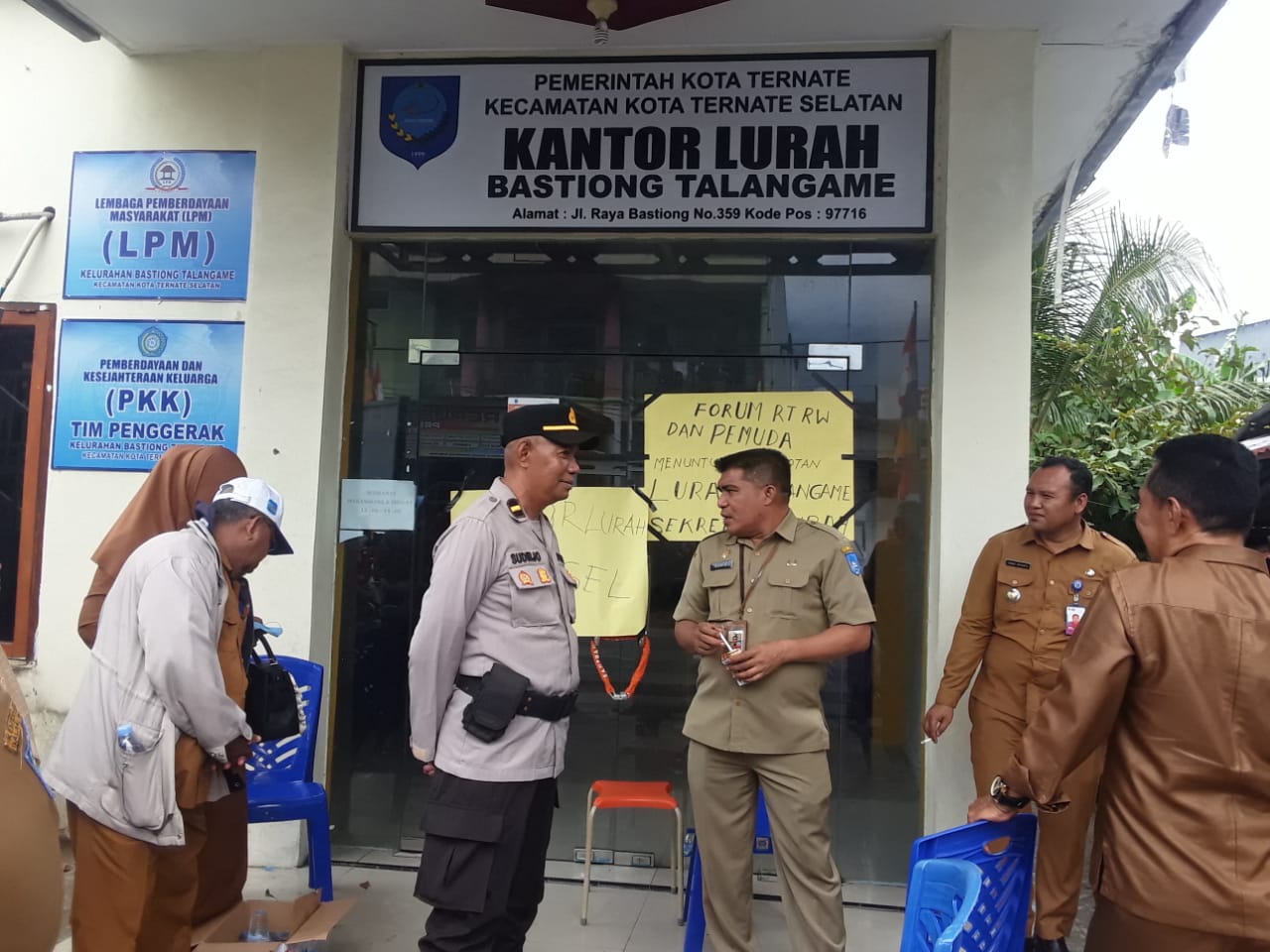 Respon Tuntutan Warga, Lurah Talangame Bakal Diganti