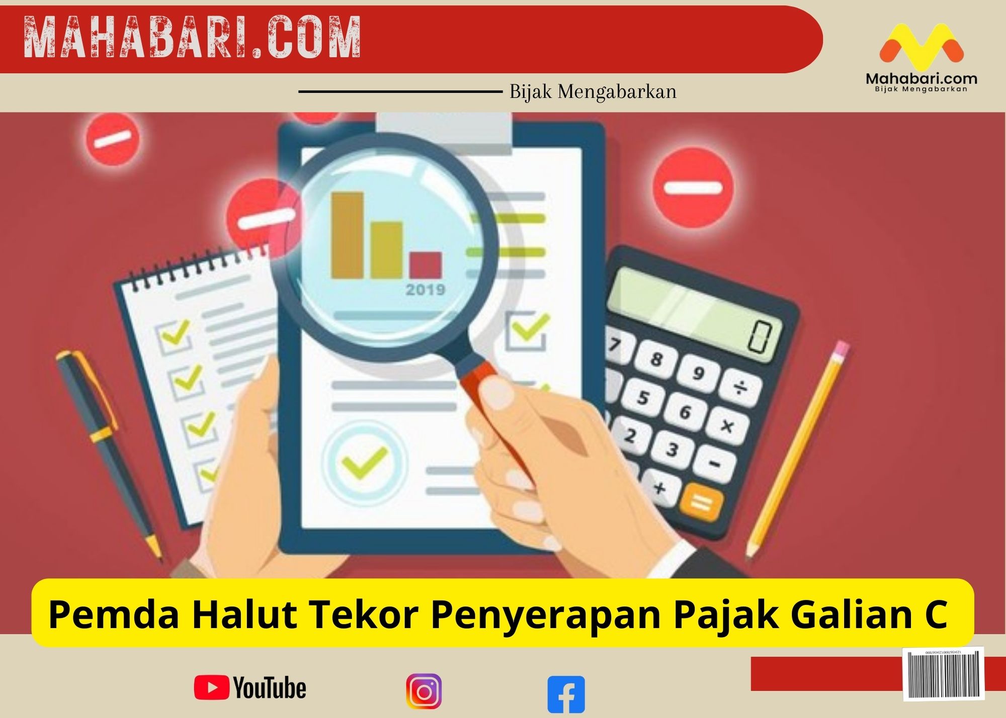 Pemda Halut Tekor Serap Pajak Galian C Hanya 487 Juta Tahun 2023