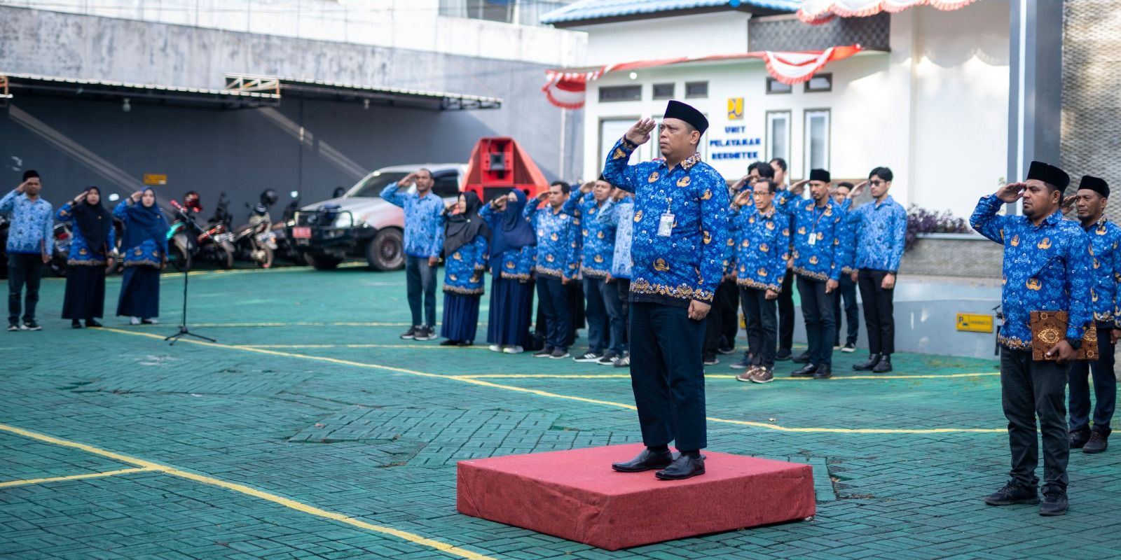 Peringati Hari Sumpah Pemuda Ke 95 UPT Kemen PUPR Gelar Upacara Bendera Di Balai Wilayah Sungai Maluku Utara