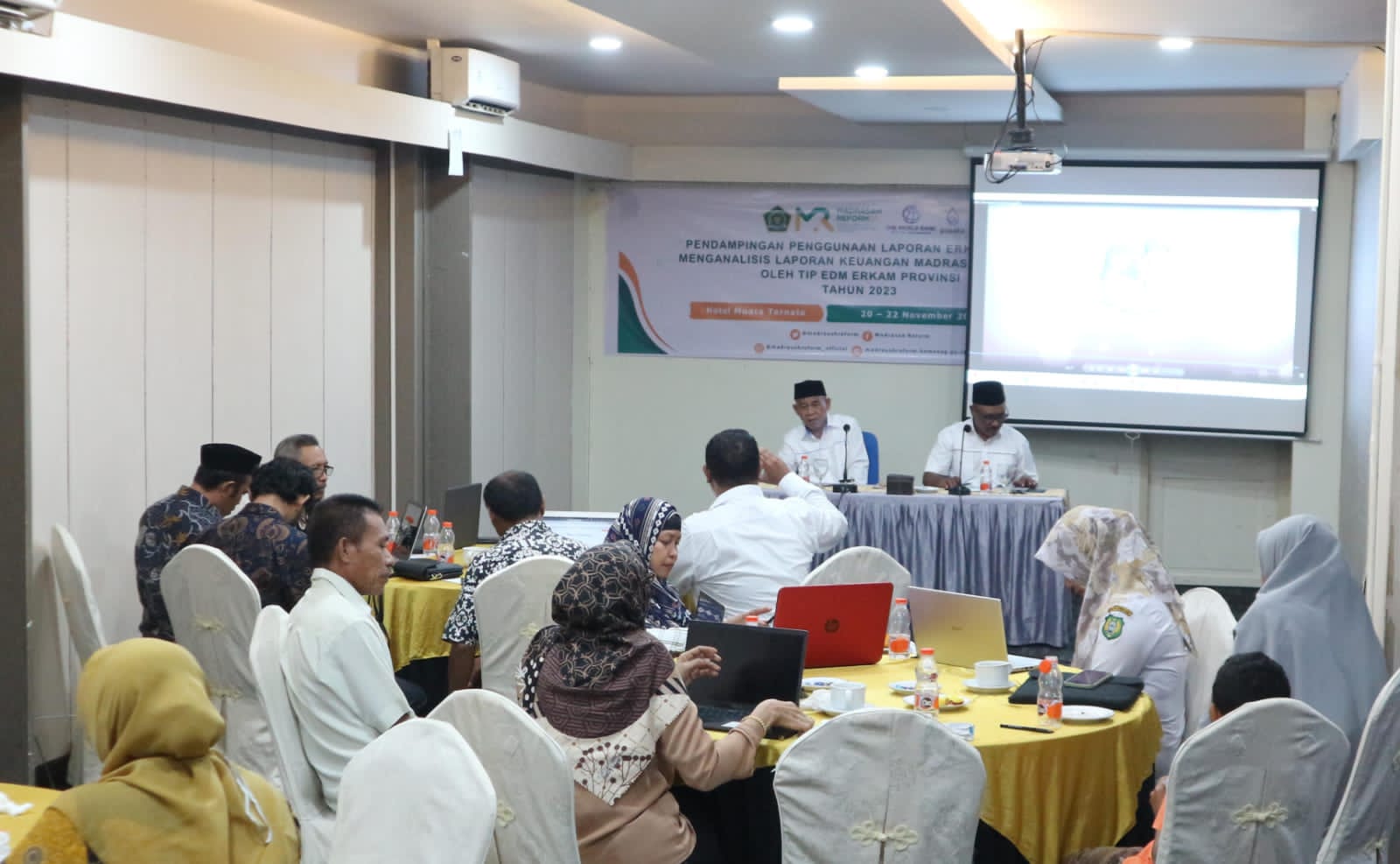 Pendampingan EDM eRKAM Kemenag Malut Masih Terdapat Kendala