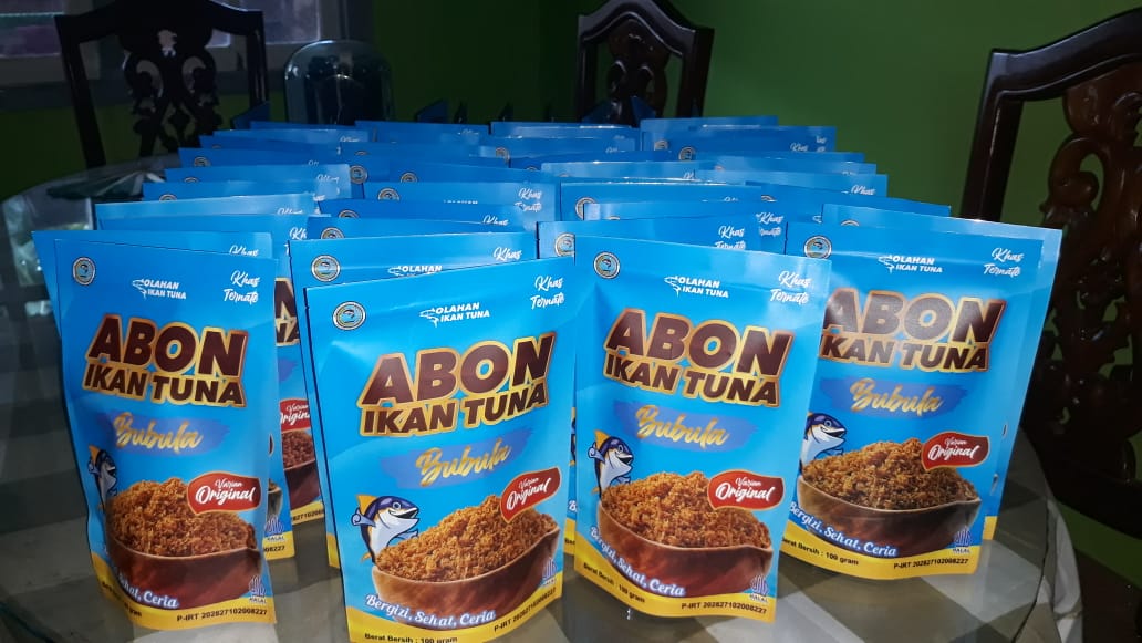 Produk Asli Ikan Bubala Jambula Berhasil Tembus Toko Oleh-Oleh Nomor Satu di Ternate
