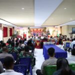 Polres Halut Gelar Natal Oikumene Wujudkan Pemilu Damai