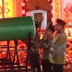 Foto Saat Pembukaan MTQ Tingkat Kabupaten Halmahera Timur ke-11 Di Lapangan Madalamo Desa Wayamli Dan Yawanli Kecamatan Maba Tengah
