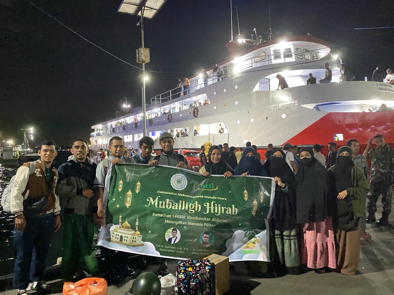 UMMU Berdakwah di Fluk Obi Selatan, Halmahera Selatan