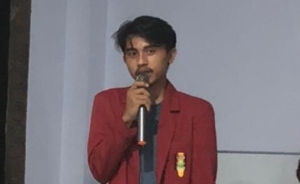 Ketua IMM Bidang Hikmah Politik dan Kebijakan Publik, Sahrul Jihad Pina.