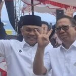 Tauhid-Nasri Dukung Sahril-Makmur Dengan Simbol Empat Program Bersinar