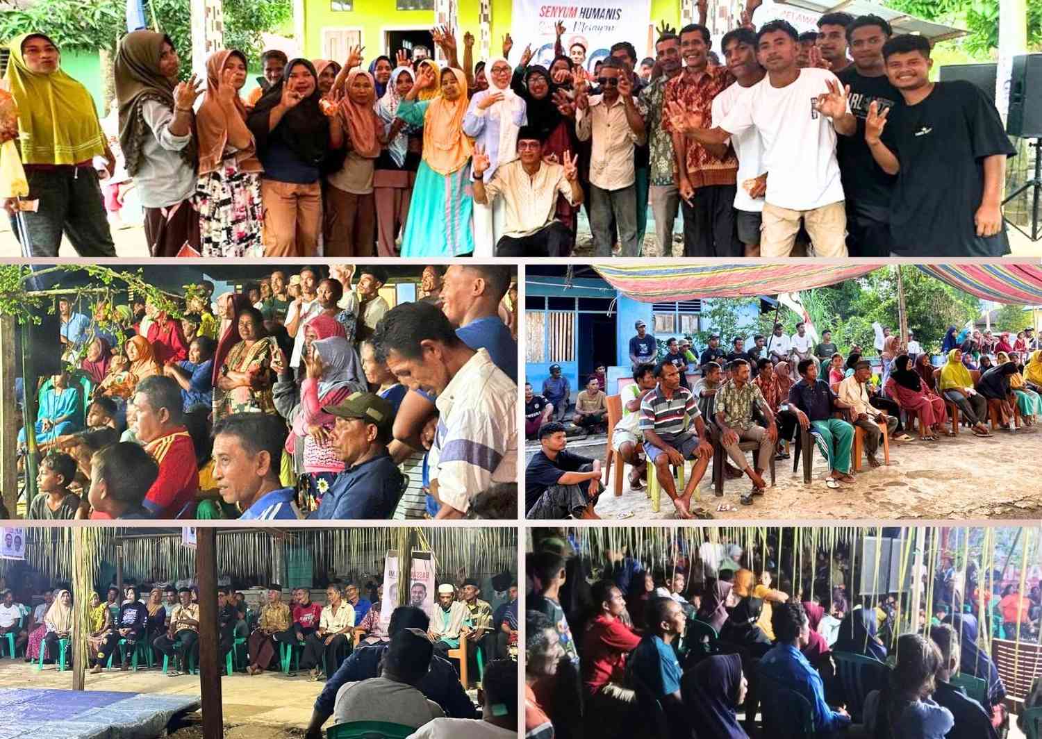 Kampanye di Gane Dalam dan Gane Luar, Masyarakat Sebut Helmi Saudara Kami