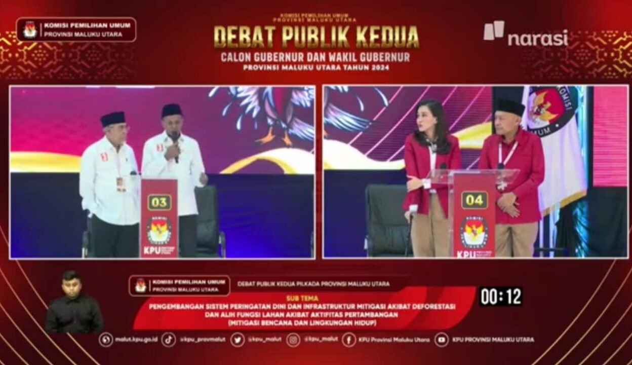 Cagub Sherly-Sarbin: Sebelum Ada Tambang, Malut Jadi Langganan Bencana