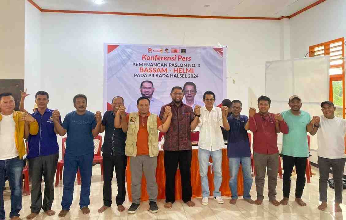 Real Count 100%: Bassam-Helmi Kunci Kemenangan Pilkada Halsel
