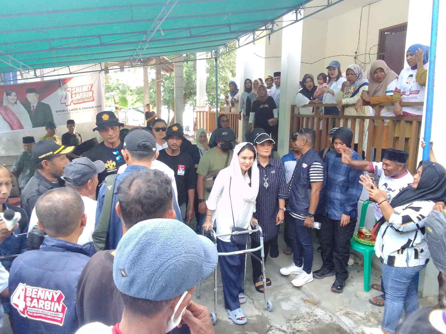 Warga Taduma: Cagub Malut, Sherly-Sarbin Pemimpin Merakyat