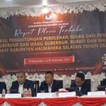 Bassam-Helmi Apresiasi Kinerja KPU Halsel Catat Sejarah Baru