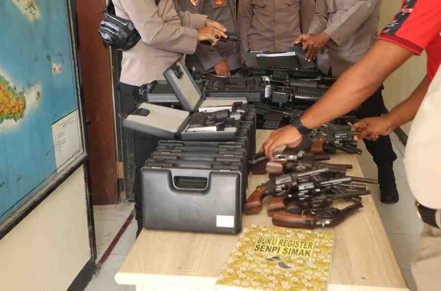 Kapolres Tinjau Kembali Penggunaan Senpi dan Sikologi Personil