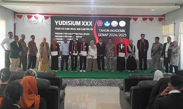 FISIP UMMU Gelar Yudisium, 69 Sarjana Siap Berkontribusi untuk Negeri