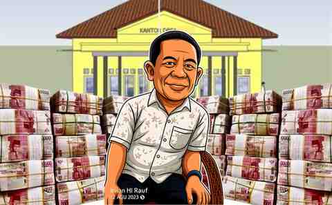 Warga Keluhkan Pengelolaan APBDes, Diduga Kades Karamat Tilap Ratusan Juta