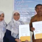 Penandatanganan PKS Kelurahan Tosa Tidore dan FIKes Ummu Ternate