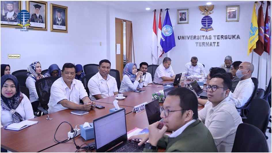 MWA dan Tim Audit Internal Universitas Terbuka Lakukan Sosialisasi Kebijakan di UT Ternate