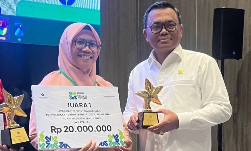 Ternate Kembali Toreh Prestasi Nasional, Perpustakaan Teras Baca Ummi Raih Juara 1 Tingkat Nasional