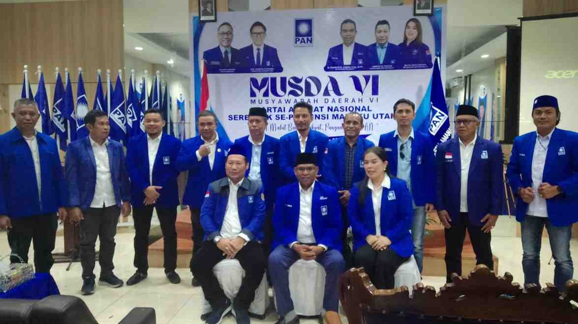 Musda VI DPD PAN, Empat DPD Berganti: DPW Malut Targetkan 1 Kursi DPR RI
