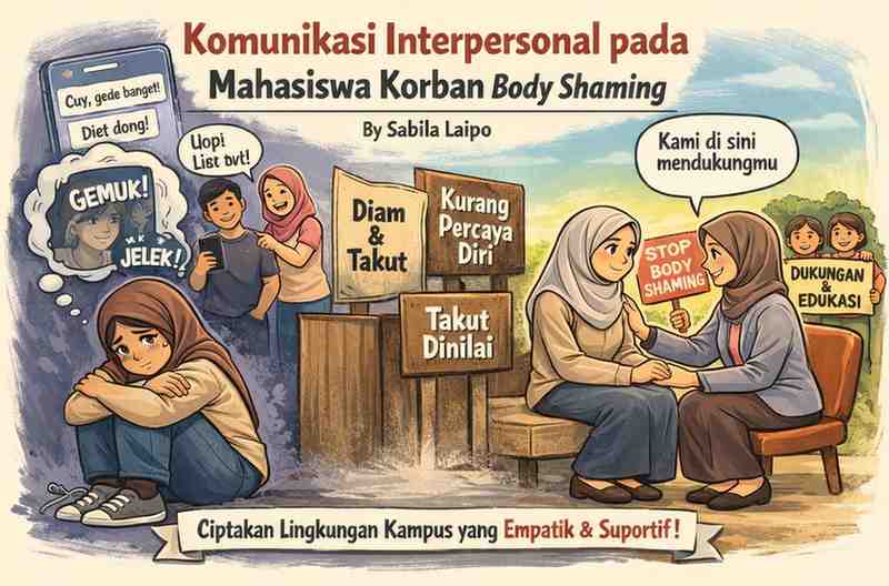 Komunikasi Interpersonal pada Mahasiswa Korban Body Shaming