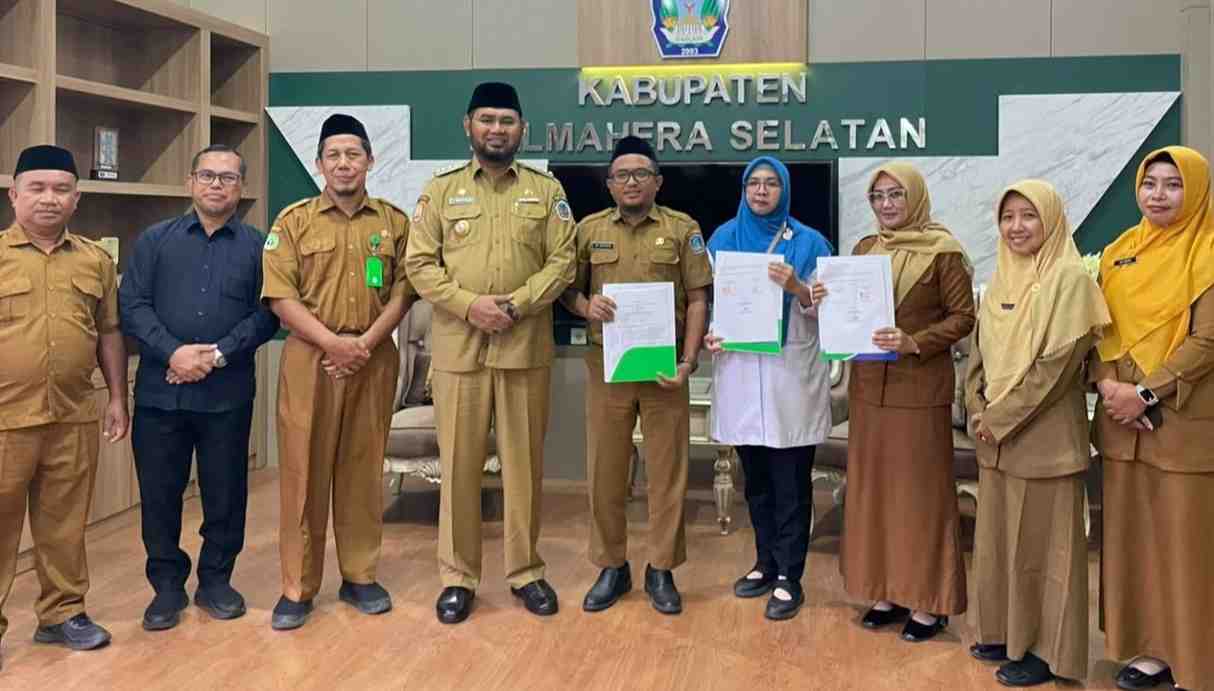 Perkuat Layanan Warga, RSUD Obi Gandeng BPJS Halsel