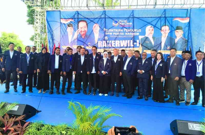 Resmi Dilantik, Husni Bopeng: NasDem Malut Harus Kembali Solid