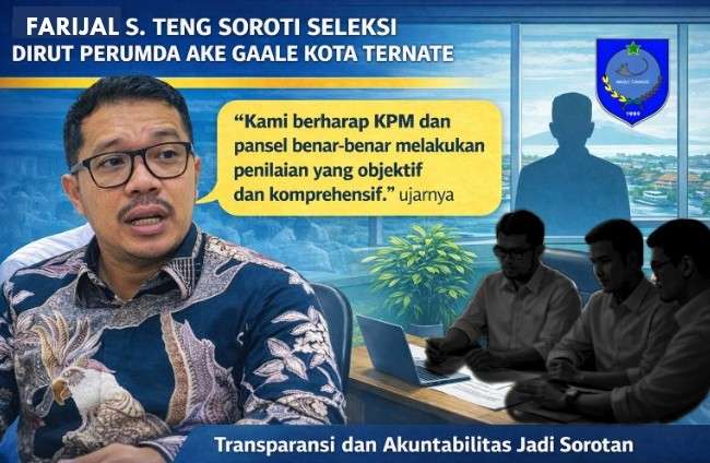 Ketua Komisi II DPRD Ingatkan Transparansi Penentuan Dirut Perumda Ake Gaale