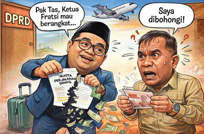 Diduga Sleding Rekan Se Fraksi soal Kuota Perjalanan Dinas