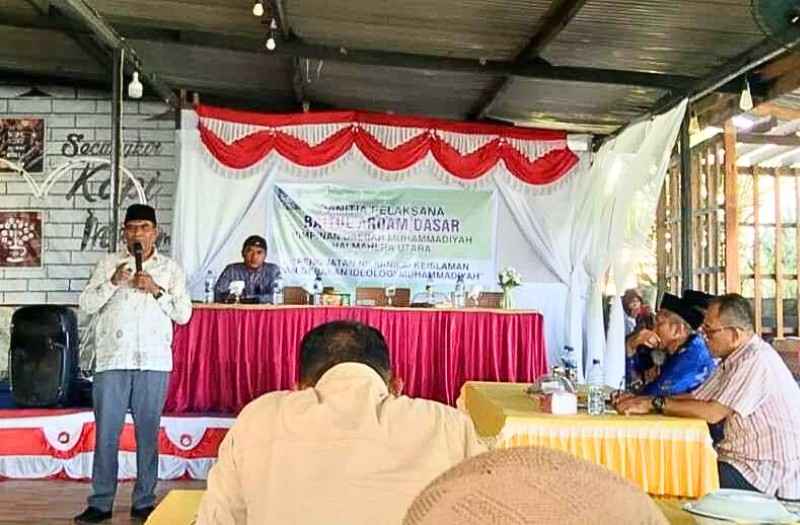 Wabup Jadi Instruktur Baitul Arqam Dasar PDM Halut