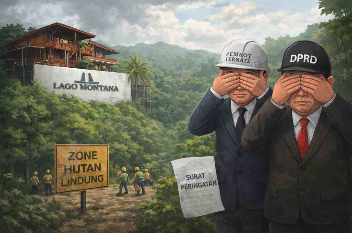 Villa Lago Montana Diduga Kebal Hukum: Pemkot, DPRD Ternate Dipertanyakan