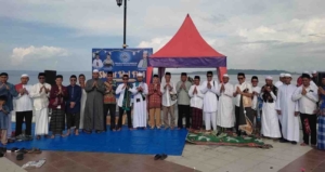 Muhammadiyah Halsel Gelar Salat Id dan Aksi Solidaritas Palestina